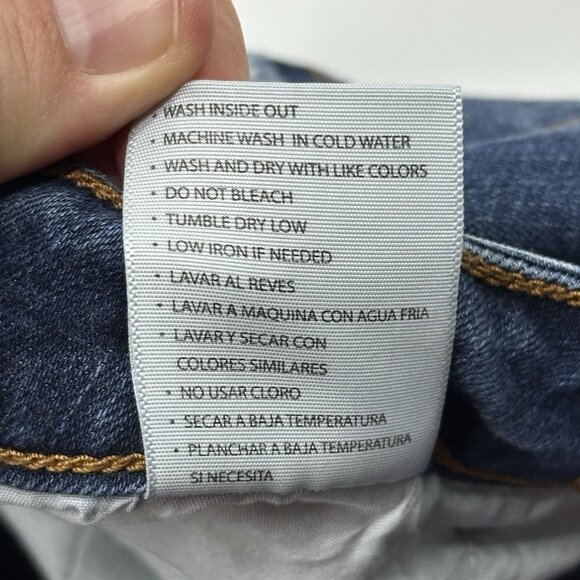 Kancan Karlee High Rise Ankle Skinny Size 11 / 29 Button Fly Stretch Denim Jeans - Picture 9 of 13